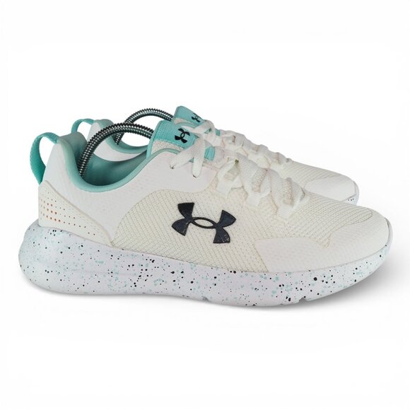 Under Armour UA Essential Paint Splatter Shoes Women's 8 Running 3024614-100 - Picture 4 of 11